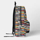 レトロアトミックエイジバックガンモン プリントバックパック (左)