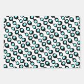 レトロアトミックオリブトリオ ラッピングペーパーシート (正面2)