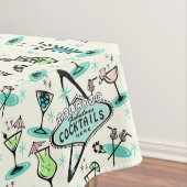 レトロアトミックカクテル テーブルクロス (インサイチュ)