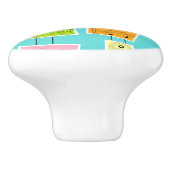 レトロアトミックキッチセラミックプル セラミックノブ (側面)