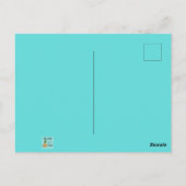 レトロアトミックキッチハガキ ポストカード (裏面)