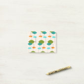 レトロアトミック携帯パターンポケットItノート ポストイット (デスク上)