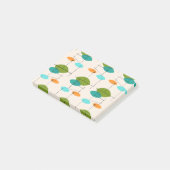 レトロアトミック携帯パターンポケットItノート ポストイット (アングル)