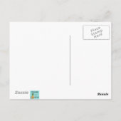 レトロアトミック携帯パターン葉書 ポストカード (裏面)