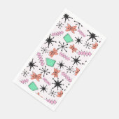 レトロアトミックMCMピンクオレンジグリーンブラック (コーナー)