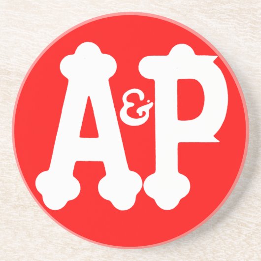 レトロアトランティック&パシフィック食料品店コースター コースター (正面)