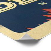 レトロアドベンチャーinデスバレー(国立公園) ポスター (角)