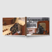 レトロアナログビデオカメラゲストブック ゲストブック (全面)