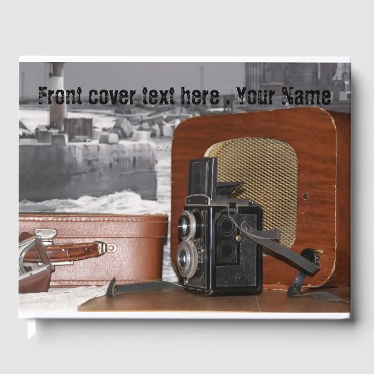 レトロアナログビデオカメラゲストブック ゲストブック (正面)