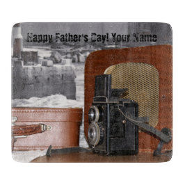 レトロアナログビデオカメラ カッティングボード