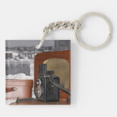 レトロアナログビデオカメラ キーホルダー (裏面)