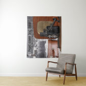 レトロアナログビデオカメラ タペストリー (インサイチュ)