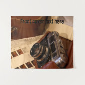 レトロアナログフォトカメラ タペストリー (正面(横))