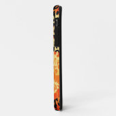 レトロアニマルプリントヒョウ3 Case-Mate iPhoneケース (裏面/左)