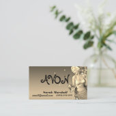 レトロアバオン代表名刺 名刺 (スタンド正面)