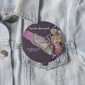 レトロアバオン代表名刺 缶バッジ (インサイチュ)