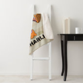 レトロアパーソナライズされたートビッグバードシェルパブランケット シェルパブランケット (インサイチュ)