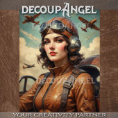 レトロアビエーターとヴィンテージスタイル 薄葉紙