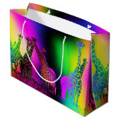 レトロアフリカ1オプション ラージペーパーバッグ (裏面アングル)