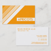 レトロアプリコット 名刺 (正面/裏面)