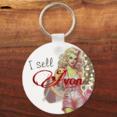 レトロアボン代表 キーホルダー (正面)