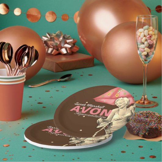 レトロアボン代表 ペーパープレート (複数)