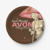 レトロアボン代表 ペーパープレート (正面)