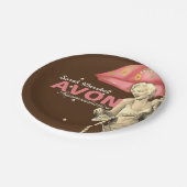 レトロアボン代表 ペーパープレート (アングル)