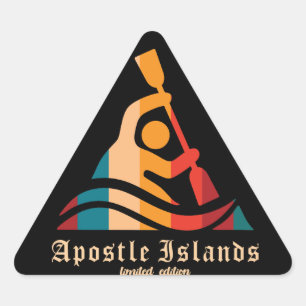 レトロアポスルアイランズカヤック 三角形シール