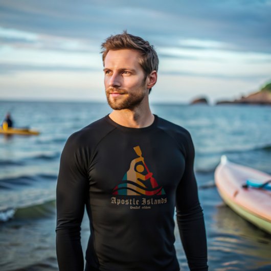 レトロアポスルアイランズカヤック Tシャツ