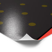 レトロアポップ・アートのート女性のやる気を起こさせるスピーチのバブル フォトプリント            (角)