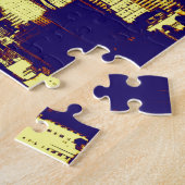 レトロアポップ・アートのート漫画ニューヨークシティ ジグソーパズル (側面)