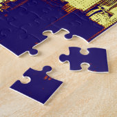 レトロアポップ・アートのート漫画ニューヨークシティ ジグソーパズル (側面)