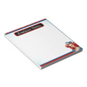 レトロアメリカピンナップ_サンシャインミックスド ノートパッド (アングル)