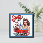 レトロアメリカピンナップ_ソルタスイートソルタサベージ シーズンカード (スタンド正面)