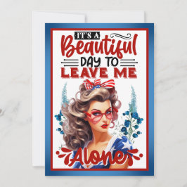 レトロアメリカピンナップ_美しい日だ サンキューカード