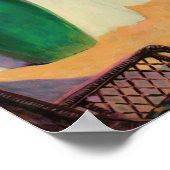 レトロアメリカンアートプリント「シーサイドフリクション」 ポスター (角)