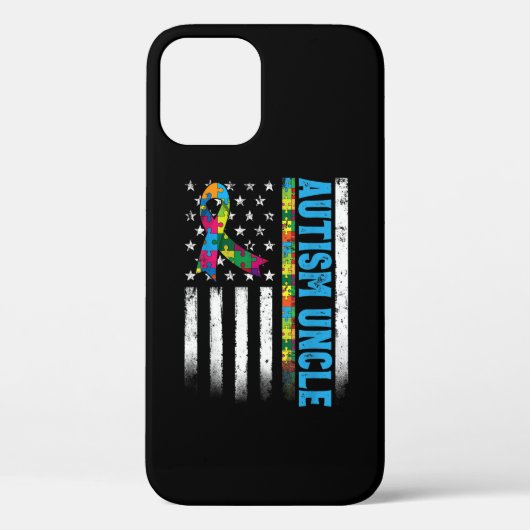レトロアメリカンフラッグオートティスアンクル認識度 Case-Mate iPhoneケース (裏面)