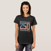 レトロアメリカ合衆国250アメリカ Tシャツ (正面フル)