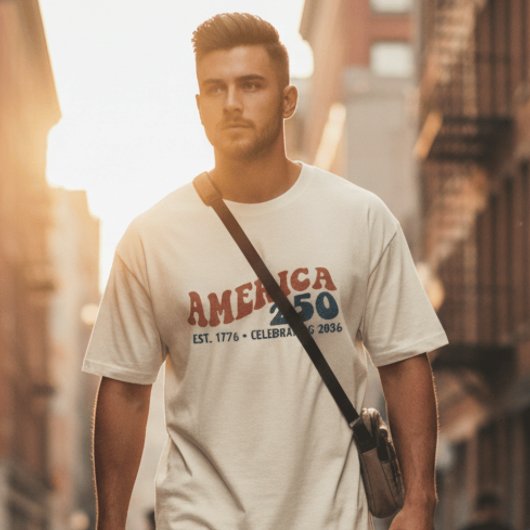 レトロアメリカ建国250周年Tシャツ | ビンテージ Tシャツ