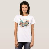 レトロアメリカ愛国Tシャツ Tシャツ (正面フル)