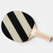 レトロアラバスター三はっきりしたストライプ 卓球ラケット (横)