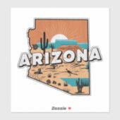 レトロアリゾナ シール (シート)