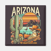 レトロアリゾナ マグネット (正面)