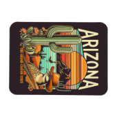 レトロアリゾナ マグネット (横)