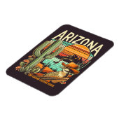 レトロアリゾナ マグネット (左側)