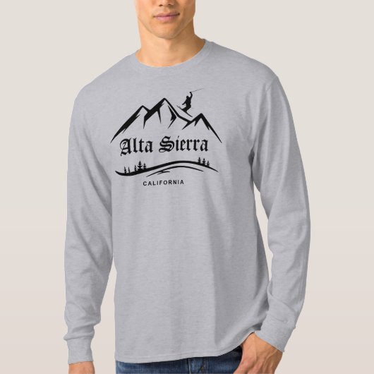 レトロアルタシエラスキーサンセット Tシャツ (正面)
