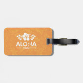 レトロアロハシャツアロハグリーティング ラゲッジタグ (裏面横)