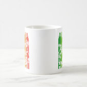 レトロアロハハワイ諸島 コーヒーマグカップ (中央)