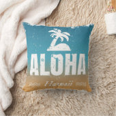レトロアロハハワイ クッション (ブランケット)